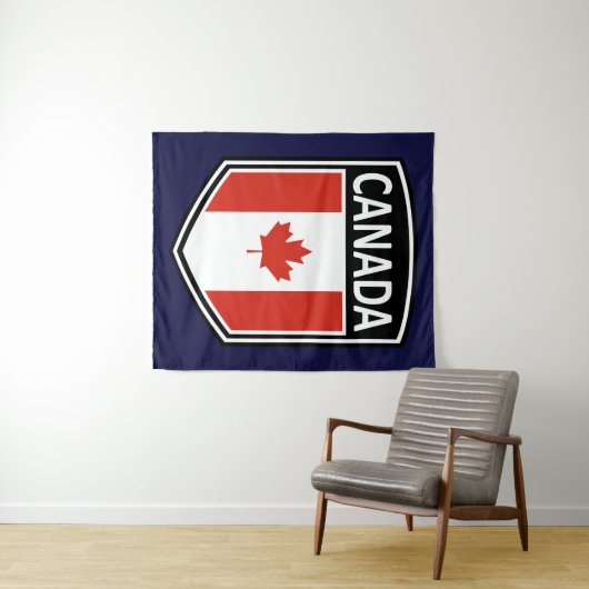 National - Kanada Wandteppich (Beispiel (Horizontal))