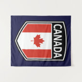 National - Kanada Wandteppich (Vorderseite (Horizontal))