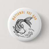 National Koi Day Button (Vorderseite)