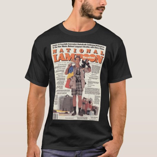 National Lampoon Vacation Cover retro T-Shirt (Vorderseite)