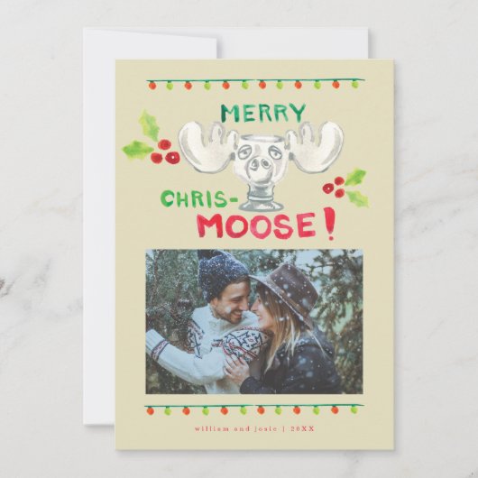 National Lampoon's Merry Chris-Moose - Foto Einladung (Vorderseite)