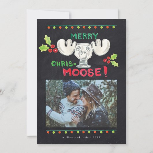 National Lampoon's Merry Chris-Moose - Foto Einladung (Vorderseite)