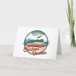 National Lampoon's Weihnachtsurlaub-Abzeichen Karte