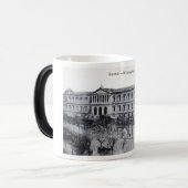 National Library, Madrid, Spanien c1910 Vintag Mag Verwandlungstasse (Vorderseite Links)