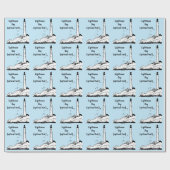 National Lighthouse Day Geschenkpapier (Flach)