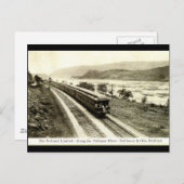 National Limited Baltimore & Ohio Railroad c1920s Postkarte (Vorne/Hinten)