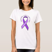 National Lupus Alert Day Awareness Ribbon Shirt (Vorderseite)