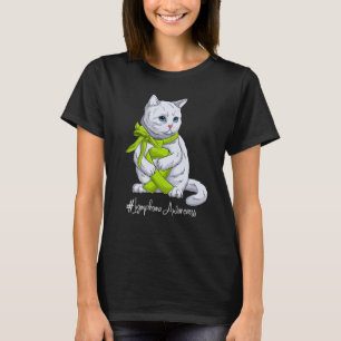 National Lymphoma Awareness Montag Lime Green Ribb T-Shirt