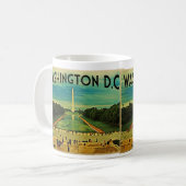 National Mall Washington D.C. Kaffeetasse (Vorderseite Links)