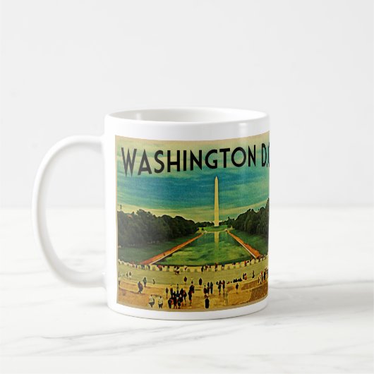 National Mall Washington D.C. Kaffeetasse (Links)