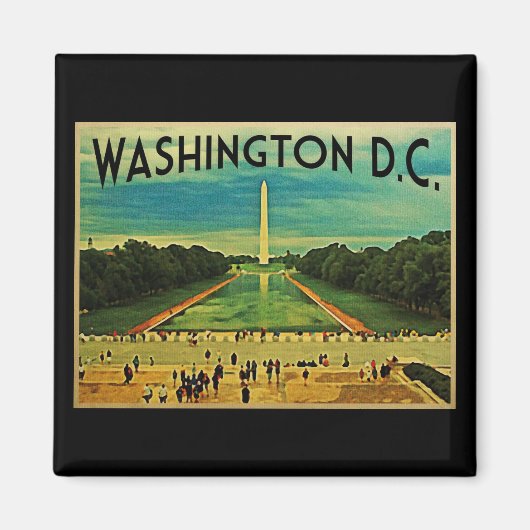 National Mall Washington D.C. Magnet (Vorne)