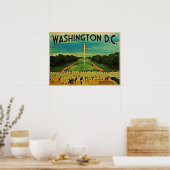 National Mall Washington D.C. Poster (Küche)