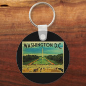 National Mall Washington D.C. Schlüsselanhänger (Vorderseite)