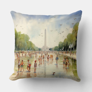 National Mall Washington Throw Kissen