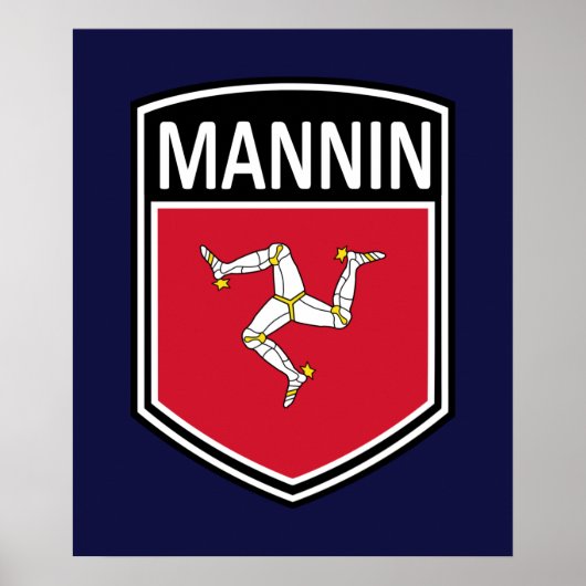 national - Mannin Poster (Vorne)