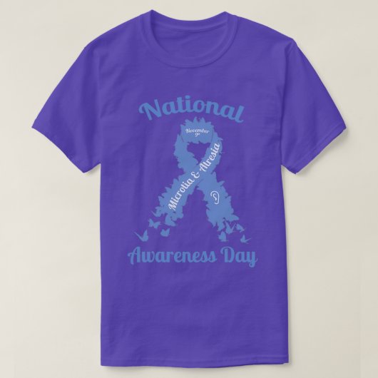 National Microtia amp Atresia Awareness Day T-Shirt (Design vorne)
