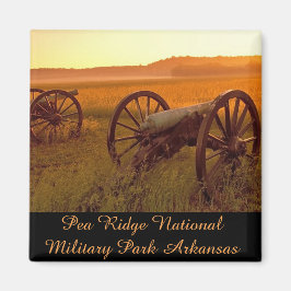 National Militärabteilung von Pea Ridge Arkansas Magnet