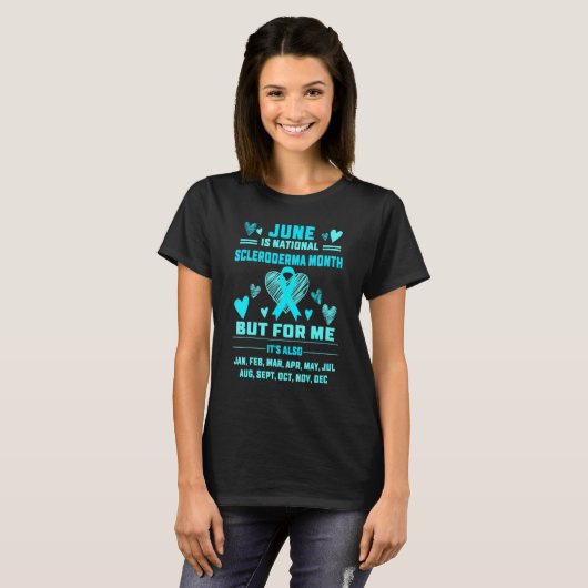 National Month Scleroderma Awareness T-Shirt (Vorne ganz)