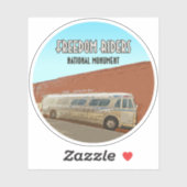 National Monument Alabama Aufkleber (Blatt)