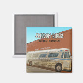 National Monument Alabama Magnet (Vorderseite/Rückseite)