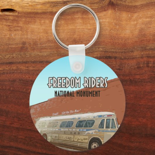 National Monument Alabama Schlüsselanhänger (Vorderseite)