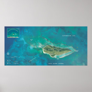 National Monument Buck Island Reef Poster