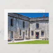 National Monument de San Marcos, FL Postkarte (Vorne/Hinten)