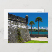 National Monument de San Marcos, FL Postkarte (Vorne/Hinten)