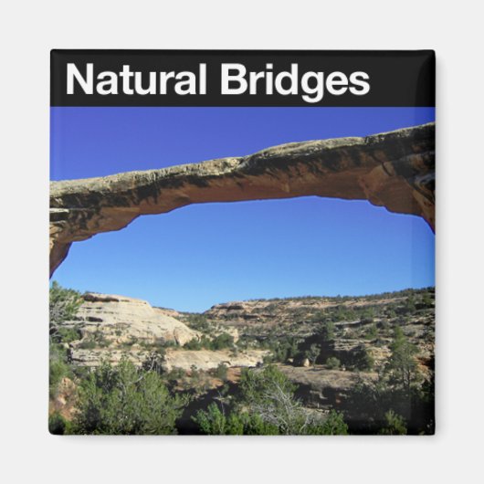National Monument Natural Bridges Magnet (Vorne)