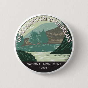 National Monument of Upper Missouri River Breaks Button