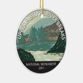 National Monument of Upper Missouri River Keramik Ornament (Rechts)