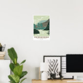 National Monument of Upper Missouri River Poster (Heimbüro)