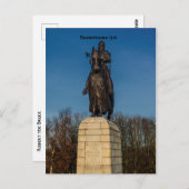 National Monument Robert the Bruce statue Stirling Postkarte (Vorne/Hinten)