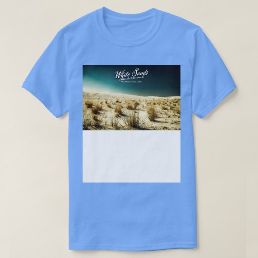 National Monument White Sands New Mexico T-Shirt (Design vorne)