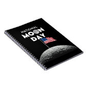 National Moon Day Classic Notizblock (Rechte Seite)
