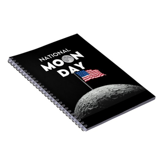 National Moon Day Classic Notizblock (Rechte Seite)
