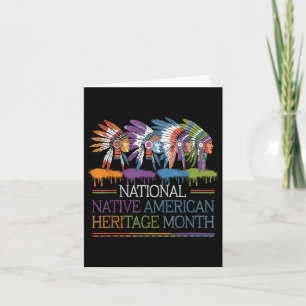 National National National Native American Heritag Karte