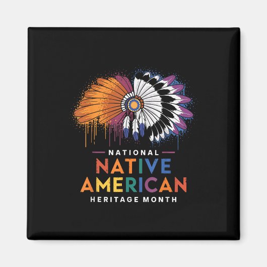 National National National Native American Heritag Magnet (Vorne)