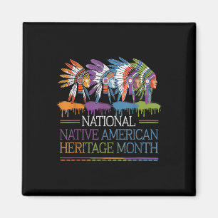 National National National Native American Heritag Magnet