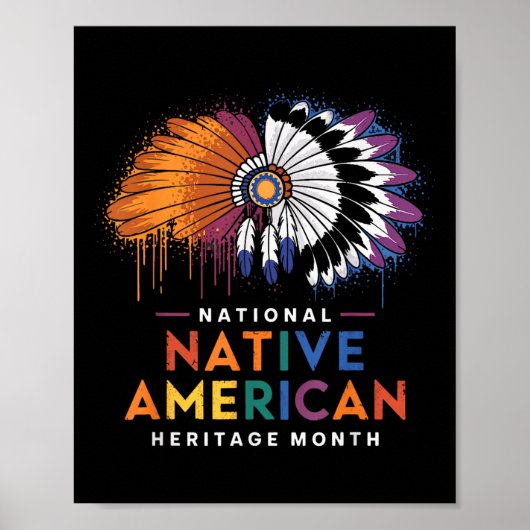 National National National Native American Heritag Poster (Vorne)