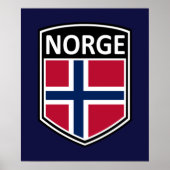 National - Norge Poster (Vorne)