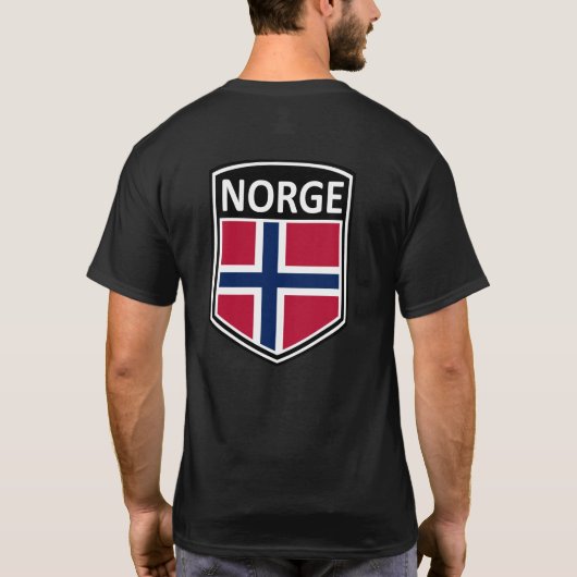 National - Norge T-Shirt (Rückseite)