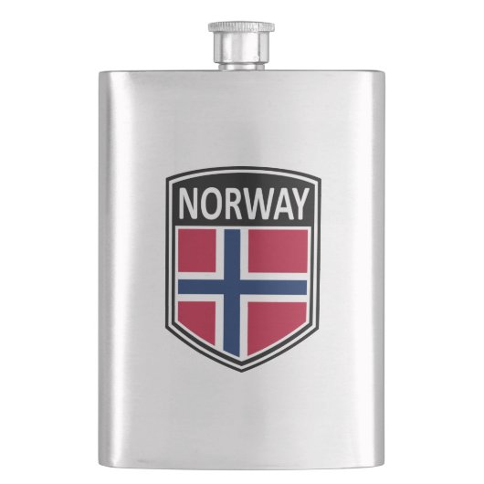 National - Norwegen Flachmann (Vorderseite)