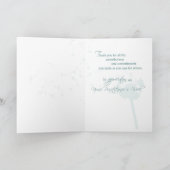 National Nurse Practitioner Week mit Dandelion Dankeskarte (Innenseite)