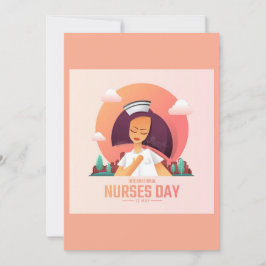 National Nurse's Day Greeting Card  Feiertagskarte