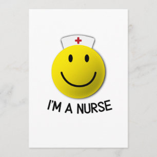 National Nurses Day I bin ein Krankenpfleger Emoji Karte