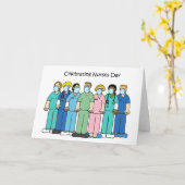 National Nurses Day May Karte (Gelbe Blume)