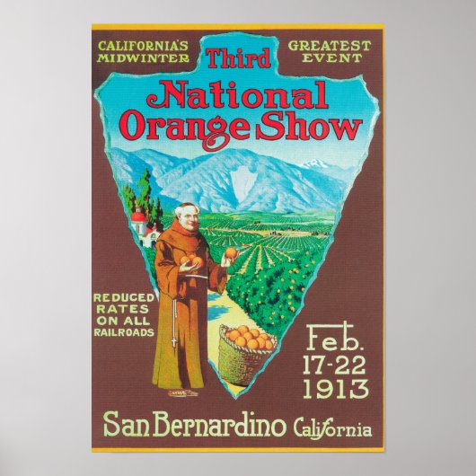 National Orange ShowPoster #1 Poster (Vorne)