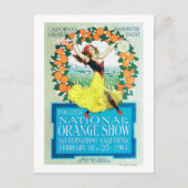 National Orange ShowPoster #2 Postkarte (Vorderseite)