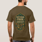 National Park Addict Premium Men's T-Shirt (Rückseite)